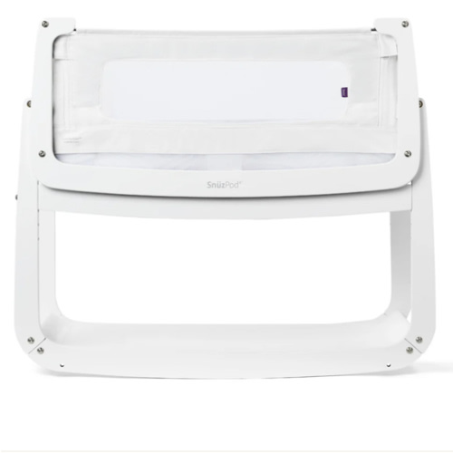 SnuzPod4 Bedside Bassinet White