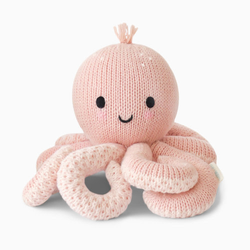cuddle+kind Baby Animal - Baby Octopus (Pink)