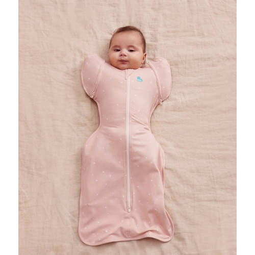 Swaddle Up™ 2-in-1 Transition Bag 1.0 TOG Cotton Powder Pink Twinkle