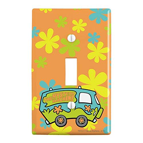 Scooby-Doo The Mystery Machine Plastic Wall Decor Toggle Light Switch Plate