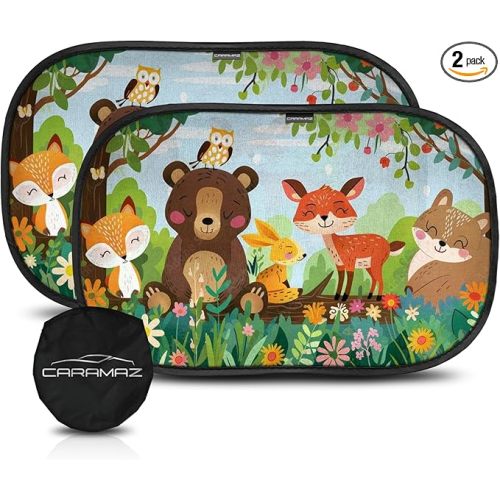 Car Window Shade for Baby with Certified UV-Protection 2 Pack - 20"x12"