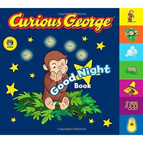 Curious George Good Night Book (CGTV Tabbed Board Book) (Curious George Board Books)