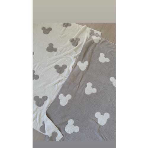Luxe Mickey Mouse blanket- luxe Disney blanket- Mickey Mouse blanket-microfiber blanket