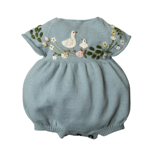 Shirley Bredal Spring Geese Cotton Romper