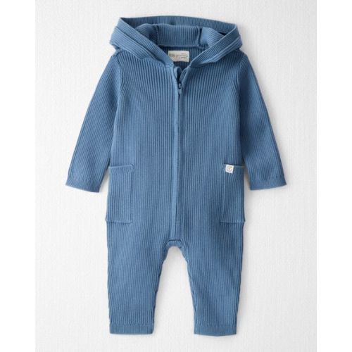 Baby Organic Cotton Ribbed Sweater Knit Jumpsuit - Little Planet | Carter's