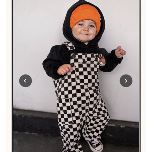 Classic Checker Overalls
