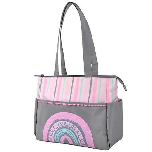 Baby Essentials 5-in-1 Rainbow Diaper Bag Tote