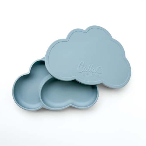 C&F x Tess Annique Souray - On Cloud 9 Suction Plate – Calla and Friends