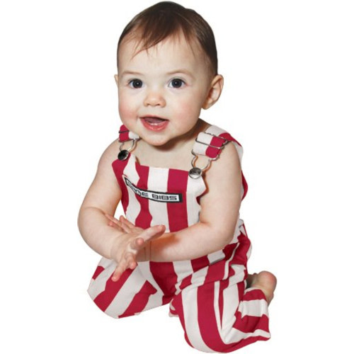 Crimson & White Infant Game Bibs