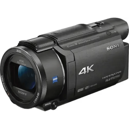 Sony - Handycam AX53 4K Flash Memory Premium Camcorder - Black