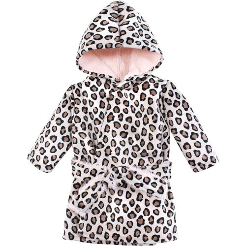 Hudson Baby Unisex BabyMink with Faux Fur Lining Pool and Beach Robe Cover-ups