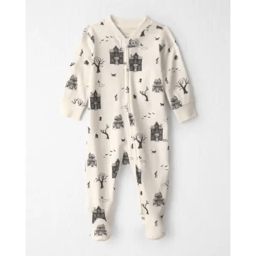 Baby Organic Cotton Sleep & Play Pajamas in Spooky Village - Little Planet | Carter's