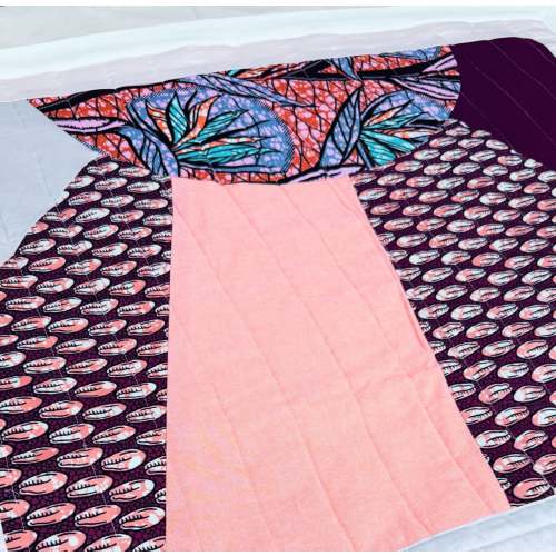 Abundance Quilt Pink and Lavender Cowrie – Baby Yams