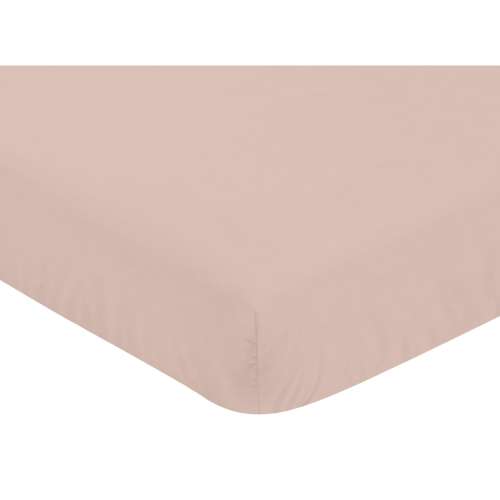 Boho Rainbow Girl 4pc Nursery Crib Bedding Set - Blush Pink Dusty Rose Gold Yellow Mauve Taupe Beige Bohemian Star Sun Celestial