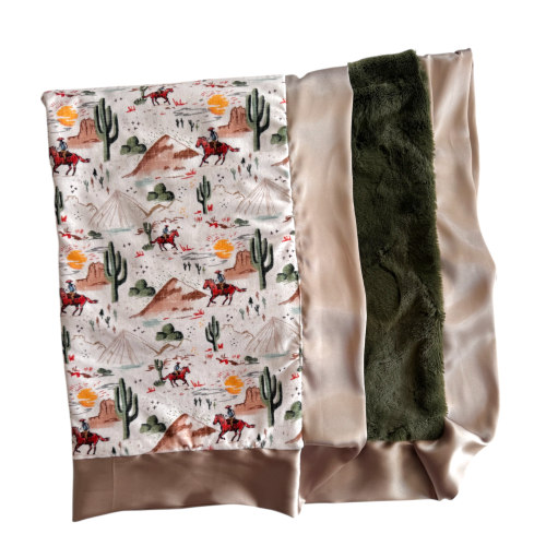 Western Wyatt | Luxe Cuddle Blanket