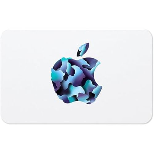 Apple Gift Card - App Store, iTunes, iPhone, iPad, AirPods, MacBook, accessories and more (eGift)