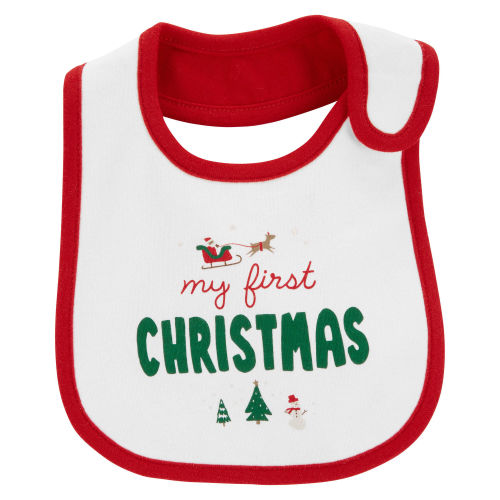 Baby My First Christmas Teething Bib - Carter's | Carter's