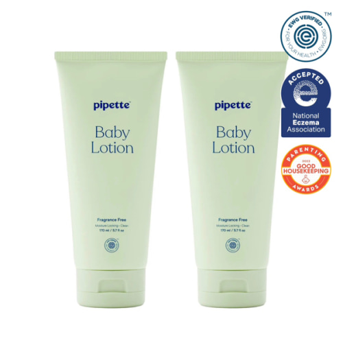Fragrance-Free Baby Lotion Duo | Pipette Baby