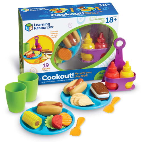 Learning Resources New Sprouts Cookout!, Play Food, Ages 4+