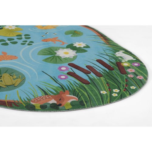 Momeni Playground Pond Kid Rug
