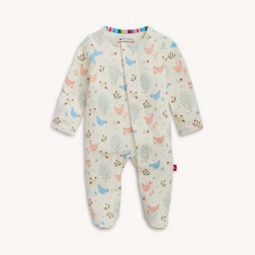 Magnetic Me Chicken Tender Organic Cotton Magnetic Footie