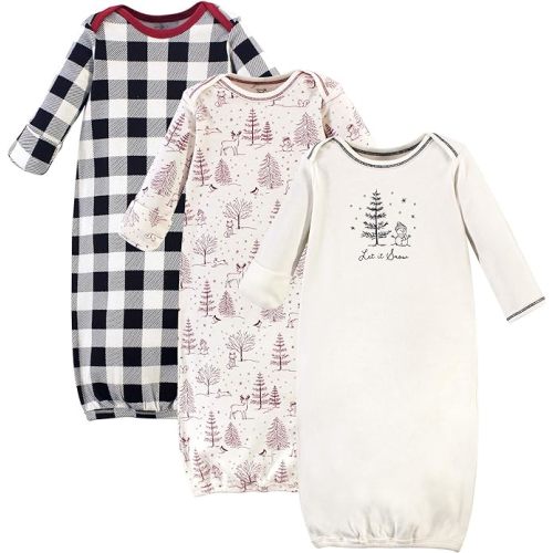 Touched by Nature Unisex Baby Organic Cotton Gowns
