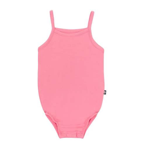 9-12m Spaghetti Strap Leotard in Guava