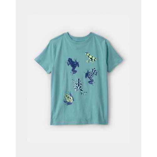 Kids Frog Graphic Tee - Green | Carter's