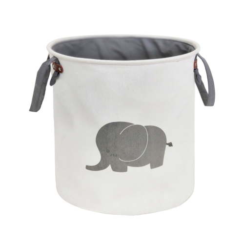 TXCENY Laundry Baskets,Cotton Fabric Laundry Hamper,Collapsible Storage Baskets Home organizer Bin for Baby Nursery,Toys(Baby hamper)