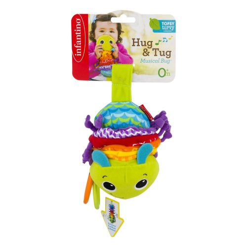 Infantino Hug and Tug Musical Bug