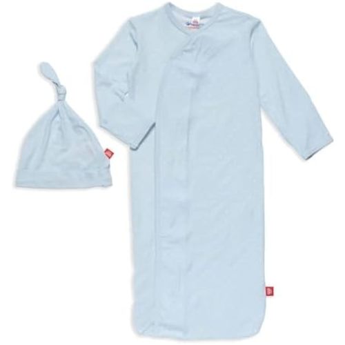 Magnetic Me Modal Newborn Sleeper Gown & Hat Set
