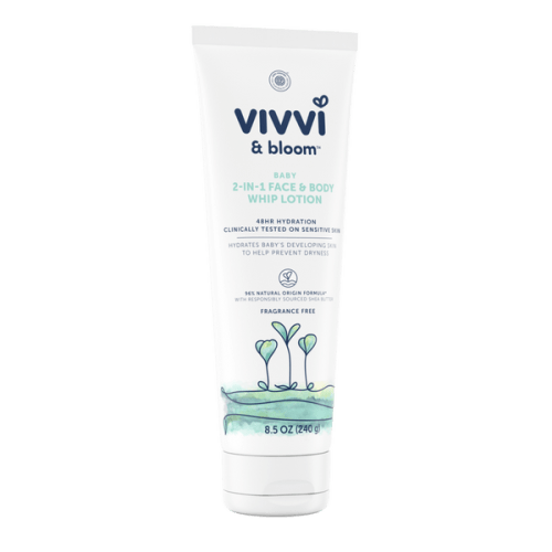 2-in-1 Fragrance Free Face and Body Whip Lotion