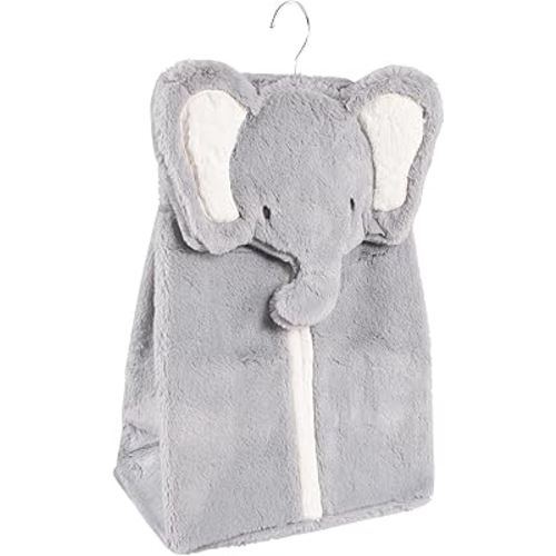Levtex Home Baby Grey Elephant Diaper Stacker