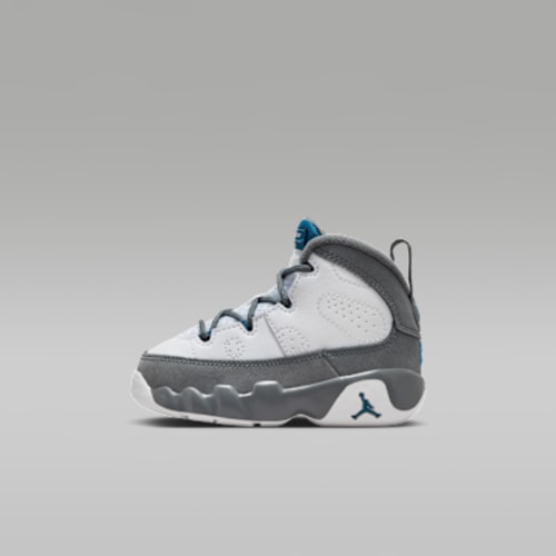 Air Jordan 9 Retro "Flint Grey and French Blue" Baby/Toddler Shoes. Nike.com