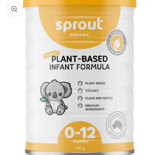 Sprout (0-12 months) Organic Vegan Infant Formula (700g/25oz)