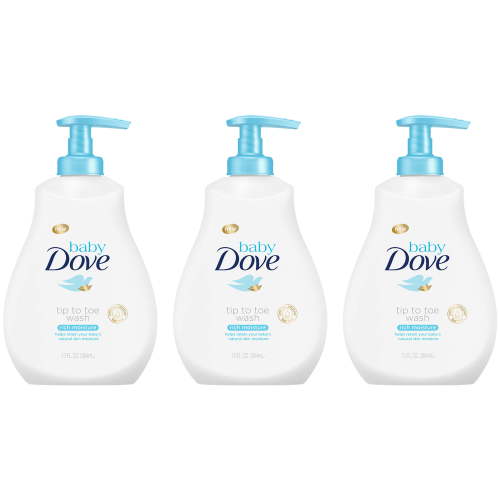 Baby Dove Tip To Toe Wash 3 x 13 oz. - Rich Moisture