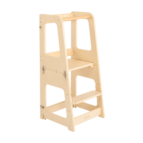 Piccalio Mini Chef Foldable Helper Tower, Natural