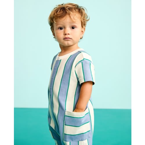 Baby Henley Romper