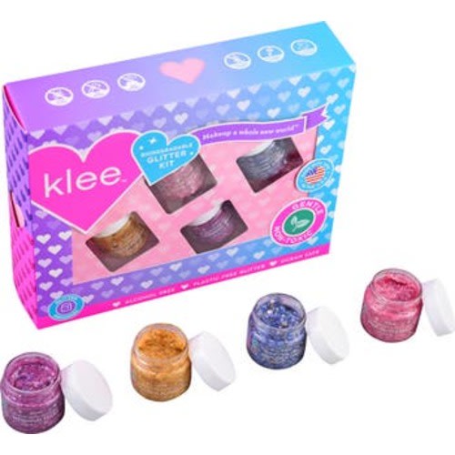Mermaid Paradise - Kids' Bio-Glitter Gel 4-PC Set