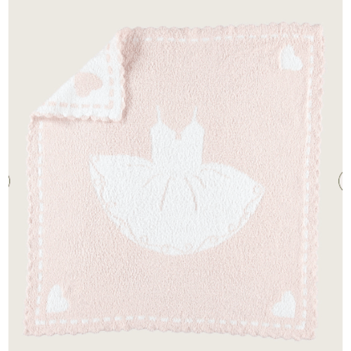 Barefoot Dreams Scalloped Receiving Blanket