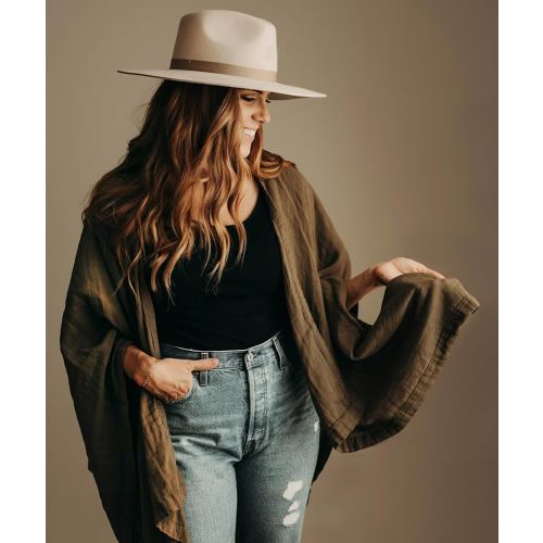 Indi by Kishu Baby Fairtrade Certified Organic Muslin Nursing Cover Up for Breastfeeding, Breathable Shawl, Scarf, Privacy Nursing Cover for Breastfeeding Moms (Dark Olive)