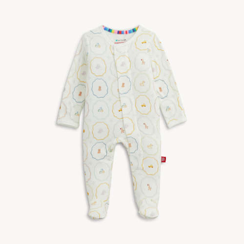 Nursery Magic Cream Magnetic Footie – 4 Kids Only