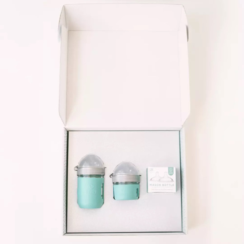 Essential Gift Set | Glass Baby Bottles | Mason Bottle
