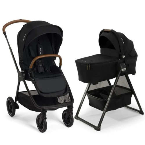 Nuna SWIV Stroller + SWIV Bassinet + Stand Bundle – Bambi Baby