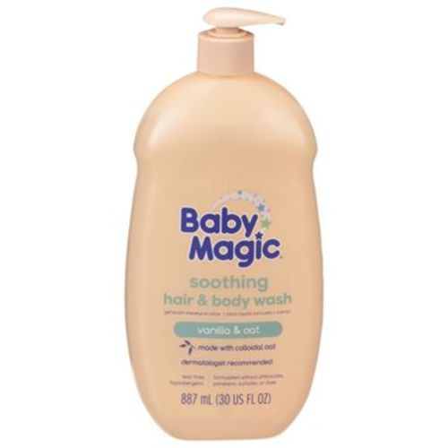 Baby Magic Soothing Vanilla & Oat Hair & Body Wash 30 fl oz