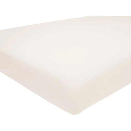Kyte Baby Soft Crib Sheet - Standard Fitted Crib Sheet Made with Rayon from Bamboo, Ultra-Gentle and Breathable (Oat)