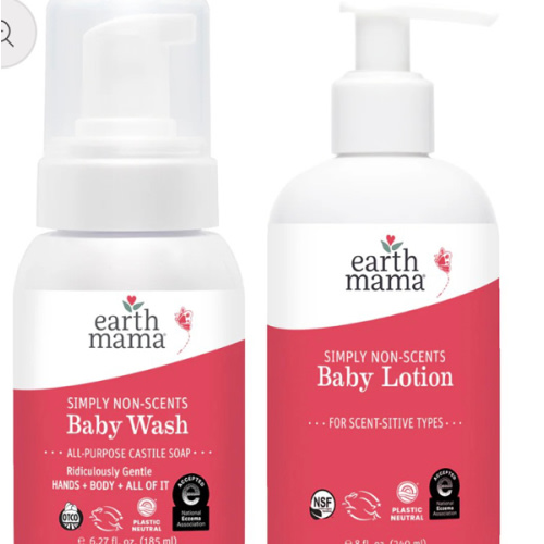 Simply Non-Scents Baby Wash + Lotion Set