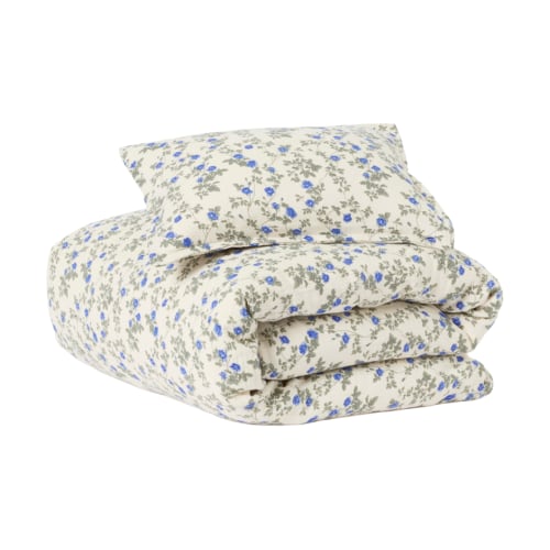 Dainty Muslin bedding set baby, 70x80 cm/28x35 cm