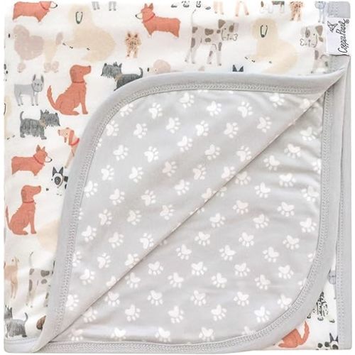 Copper Pearl Rufus Three-Layer Blanket: Soft Quilts for Boys & Girls | Breathable, Cozy Toddler Blanket | Newborn Quilt | 46x46 Premium Polyester/Rayon