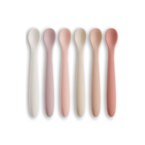 Silicone Baby Spoons Set, 6 Pack